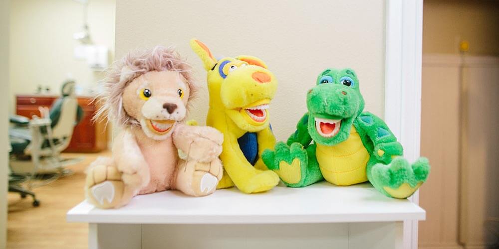 tooth brushing stuffed animals