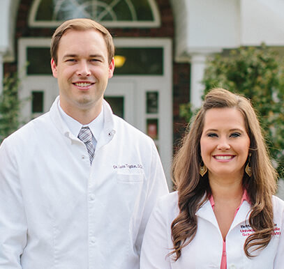 Dr. Gavin Trogdon and Dr. Brittany Stroope
